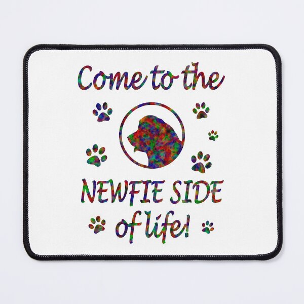 Item preview, Newfoundland Dog Newfie Side Of Life designed and sold by Moonyflower.