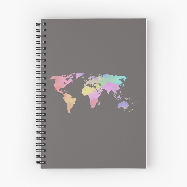 Item preview, World Map Watercolour designed and sold by DAFIN.