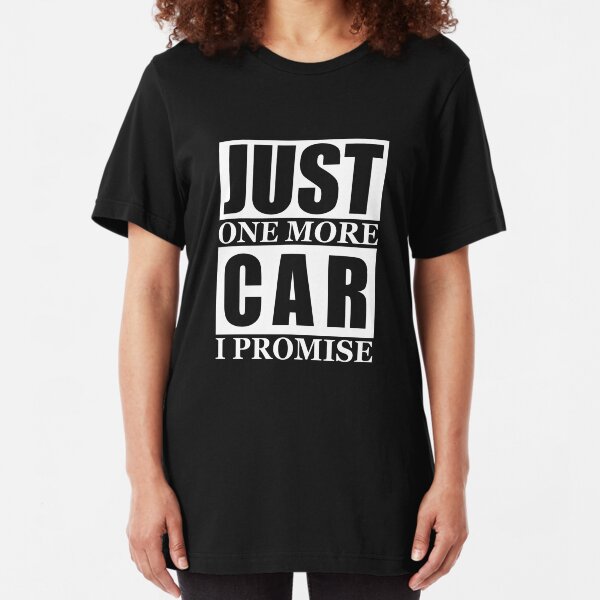 Just One More Car I Promise T Shirt JDM Drift Race With Crossed Fingers Evo Tool