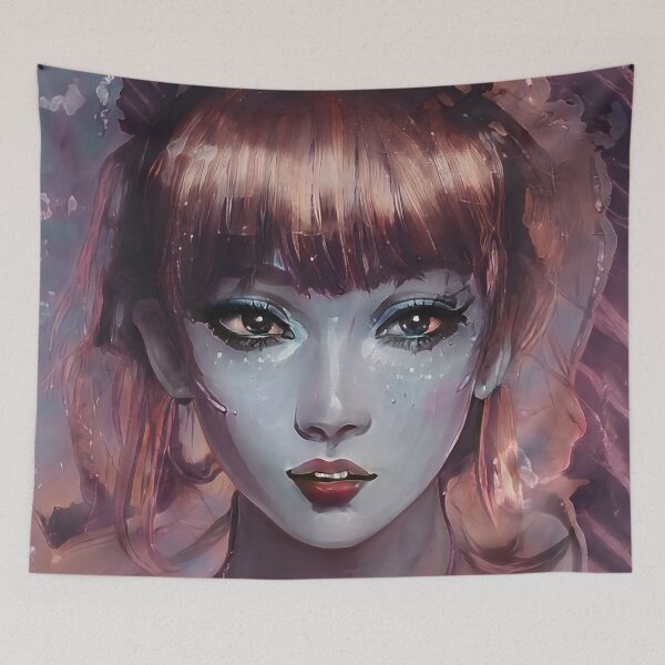 Item preview, Fearless Woman Portrait designed and sold by palaco210.