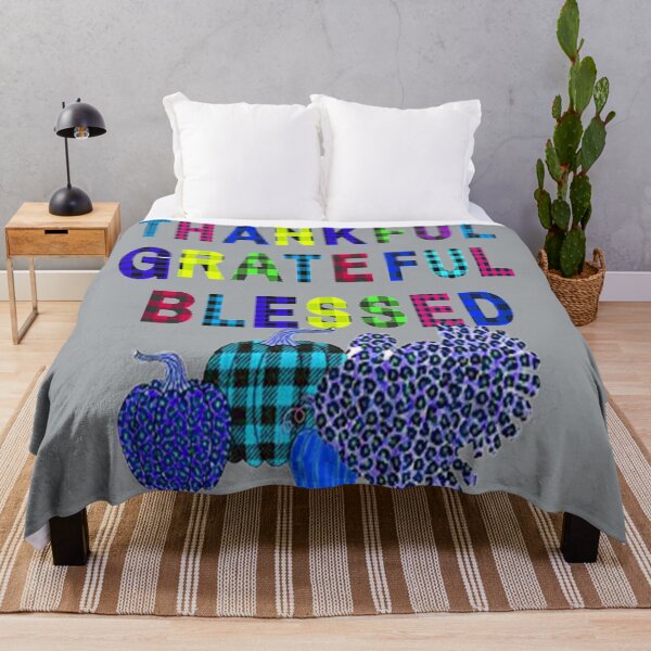 Item preview, Cute Turkey Buffalo Plaid Thanksgiving Design, nr 5,Plaid and all things pumpkin Thanksgiving ,Thankful Grateful Blessed, Pumpkin spice and all things nice designed and sold by Adri Barnard.
