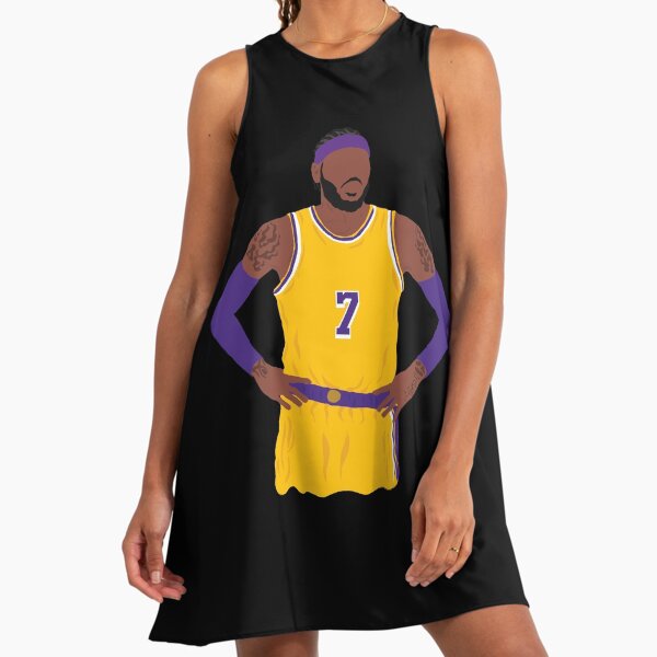 Lebron James Lakers Dresses for Sale | Redbubble
