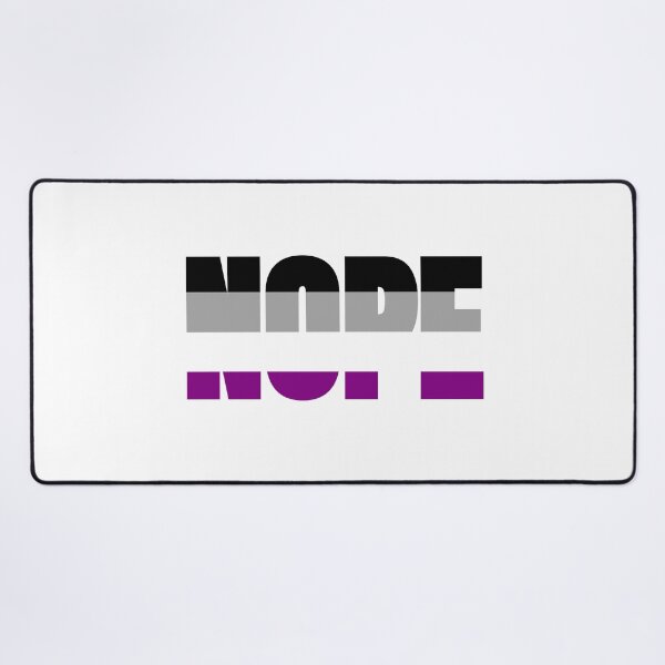 Item preview, ASEXUAL FLAG COLORS - NOPE designed and sold by Inspirationmotivation.