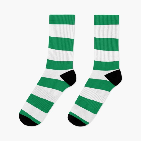 Item preview, Green and White Horizontal Stripe Pattern 2022 Trending Color - Hue - Shade - Colour Pantone Green Bee 17-6154 designed and sold by ColorOfTheYears.