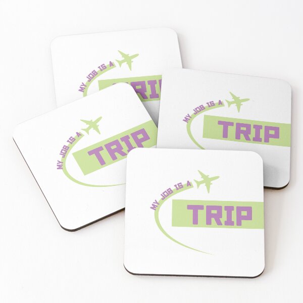 Item preview, My Job is a Trip - flying AIRPLANE designed and sold by dkdk-kdk.