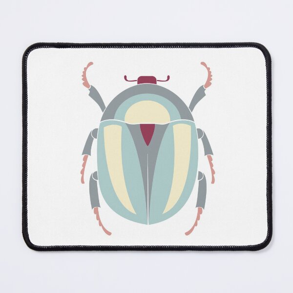 Item preview, Flower chafer beetle  with red wings illustration designed and sold by shushunya13.