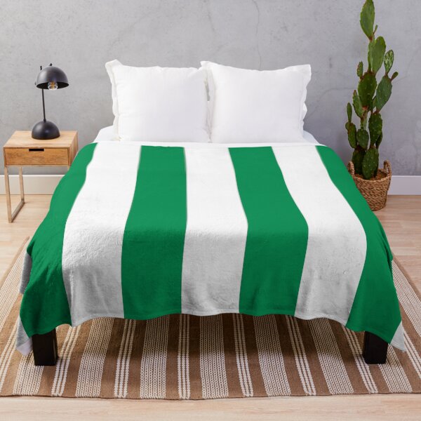 Item preview, Green and White Vertical Stripe Pattern 2022 Trending Color - Hue - Shade - Colour Pantone Green Bee 17-6154 designed and sold by ColorOfTheYears.