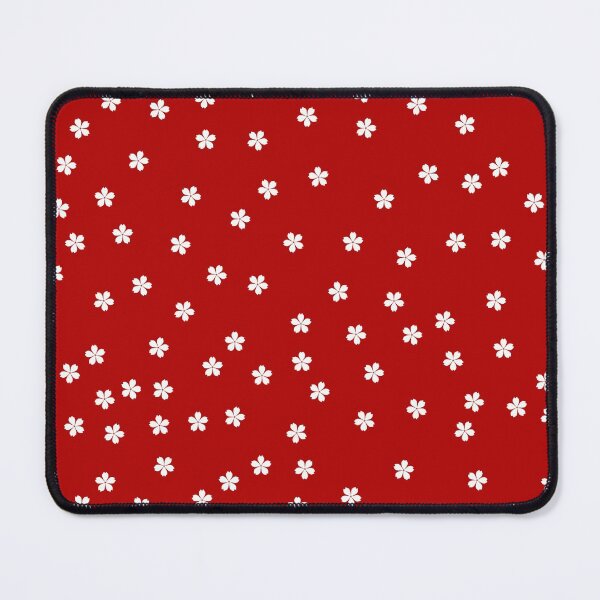 Item preview, Cute little white flower pattern designed and sold by wiwiart.