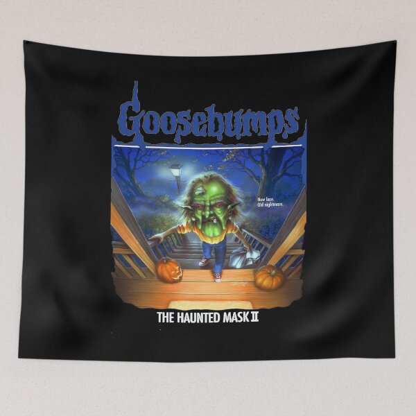 Item preview, Day Goosebumps Mask Just A Girl designed and sold by Audrey Bosis Makinson.