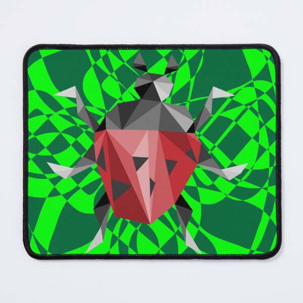 Item preview, Psychedelia polygonal beetle designed and sold by ADIAszmoneit.