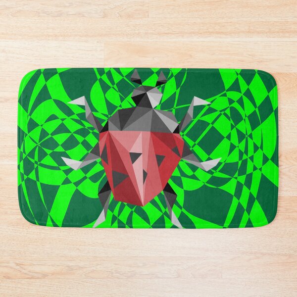 Item preview, Psychedelia polygonal beetle designed and sold by ADIAszmoneit.