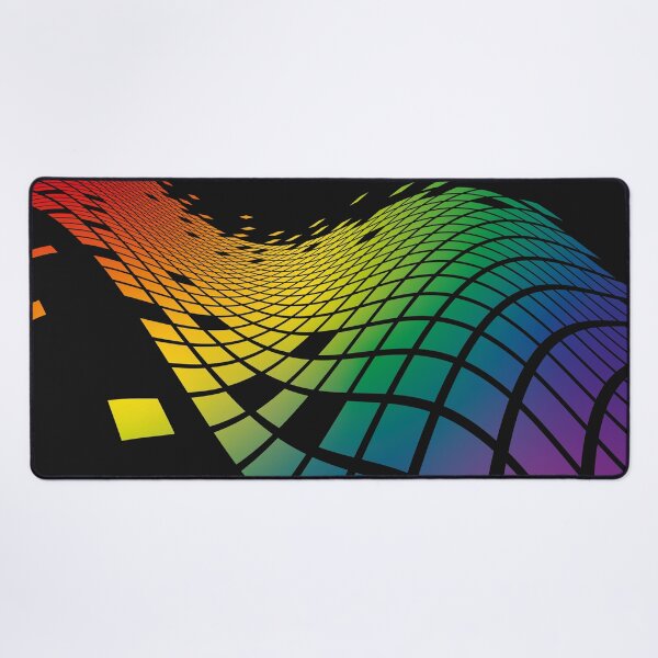 Artikelvorschau, Regenbogen Pixel Welle entworfen und verkauft von COYN.