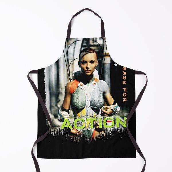 Item preview, Cyber punk action girl designed and sold by MFindt.