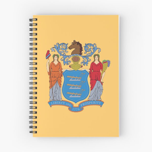 Item preview, New Jersey State Flag designed and sold by Derek Rebuck.