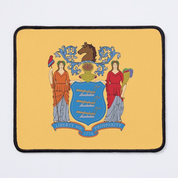 Item preview, New Jersey State Flag designed and sold by Derek Rebuck.