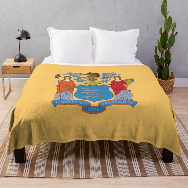 Item preview, New Jersey State Flag designed and sold by Derek Rebuck.