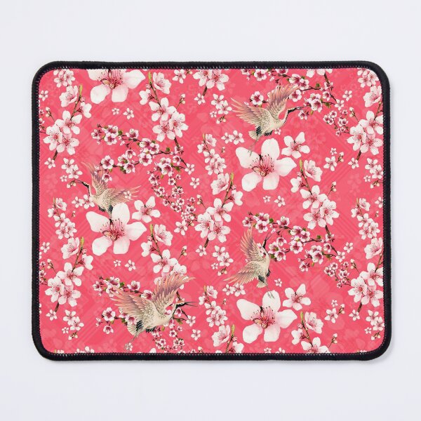 Item preview, Chinoiserie Oriental Cherry Blossom and Cranes designed and sold by WisdomInspired.