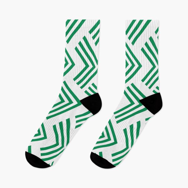 Artikelvorschau, Grünes und weißes Rhombus-Pfeilmuster 2022 Trendfarbe - Farbton - Schatten - Farbe Pantone Green Bee 17-6154 entworfen und verkauft von ColorOfTheYears.