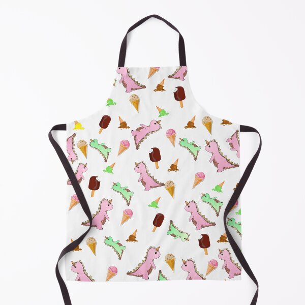 Item preview, Cute Dinosaur Ice Cream Summer Pattern designed and sold by THEMADBRUSH.