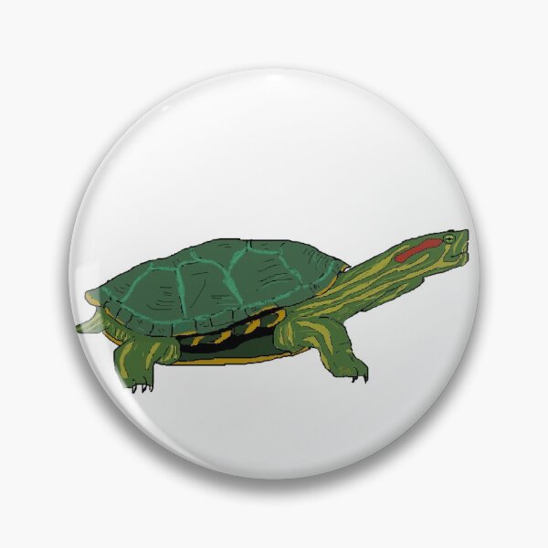 Item preview, red-eared slider the turtle designed and sold by WeirdoWithEyes.