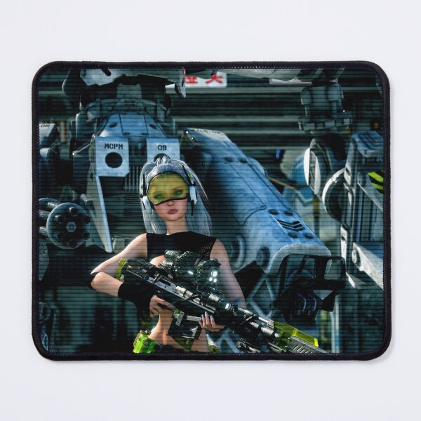 Item preview, Cyber Punk Independence Gun Robot designed and sold by MFindt.