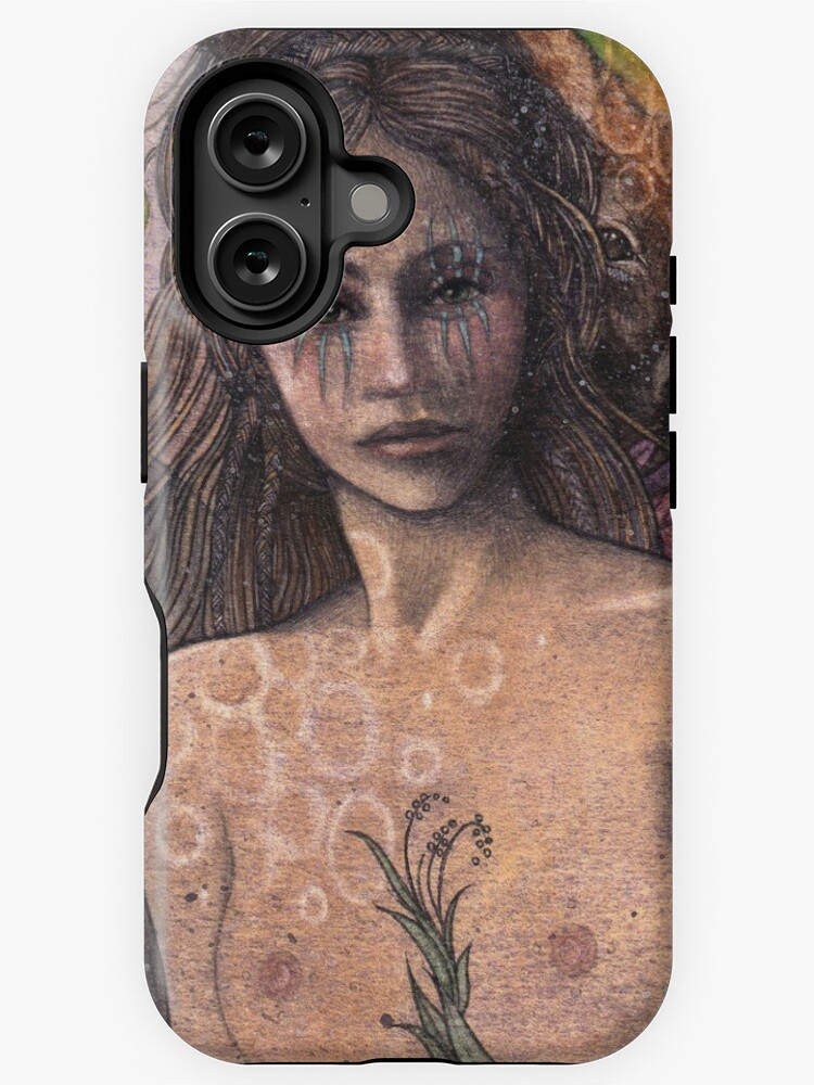 Thumbnail 1 of 4, iPhone Case, Deva of the Tides designed and sold by idaandersenlang.