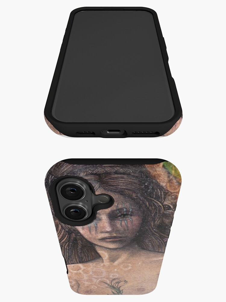 Thumbnail 3 of 4, iPhone Case, Deva of the Tides designed and sold by idaandersenlang.
