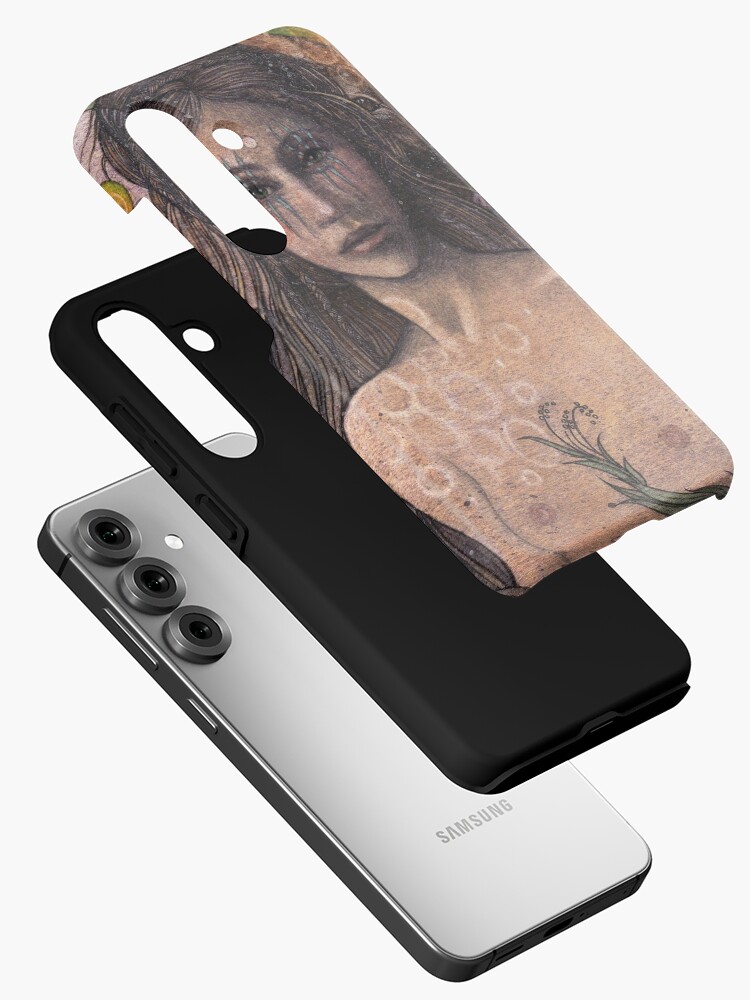 Thumbnail 2 of 4, Samsung Galaxy Phone Case, Deva of the Tides designed and sold by idaandersenlang.