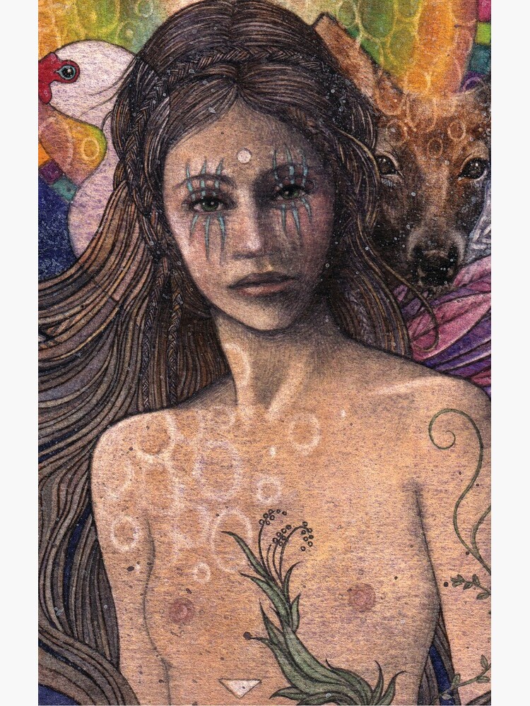 Thumbnail 4 of 4, Samsung Galaxy Phone Case, Deva of the Tides designed and sold by idaandersenlang.