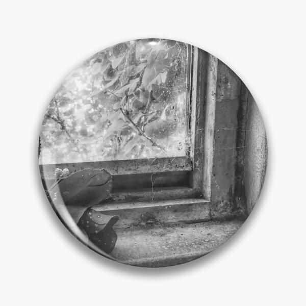Item preview, Rose in Window 3 (B&W) designed and sold by mkmfeagler.