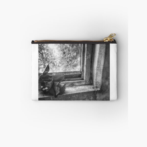 Item preview, Rose in Window 3 (B&W) designed and sold by mkmfeagler.