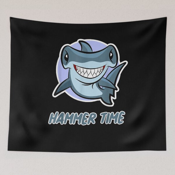 Item preview, The Shark Design Hammer Time Hammerhead Shark designed and sold by taylobarucau97.