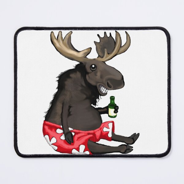 Item preview, Summer Moose With Cider designed and sold by jaggerstudios.