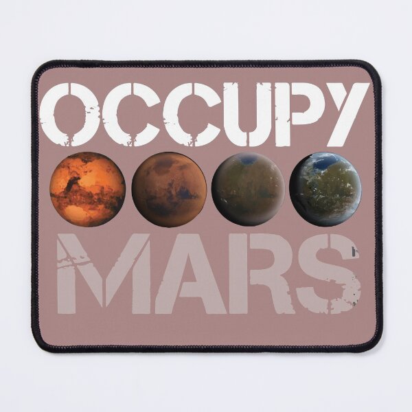 Item preview, Mission to mars occupy mars transformation  designed and sold by roboartpixel.