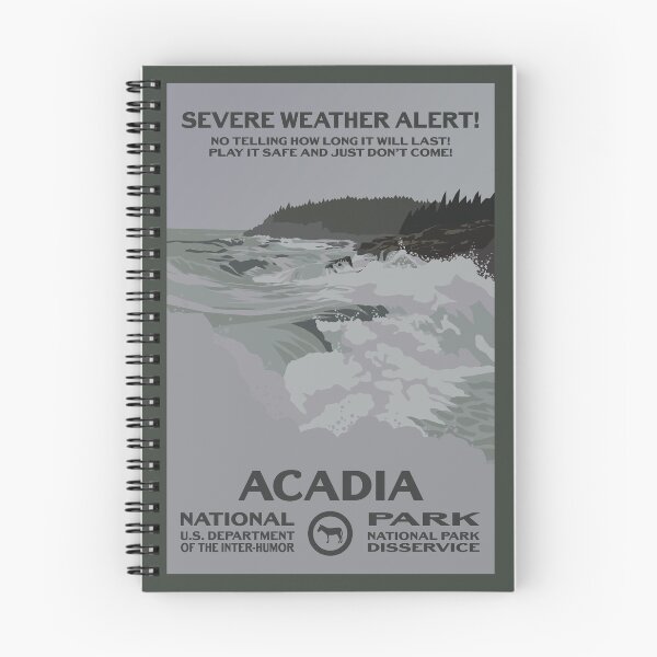 Item preview, Severe Weather Alert! - Acadia National Park designed and sold by mp2262.