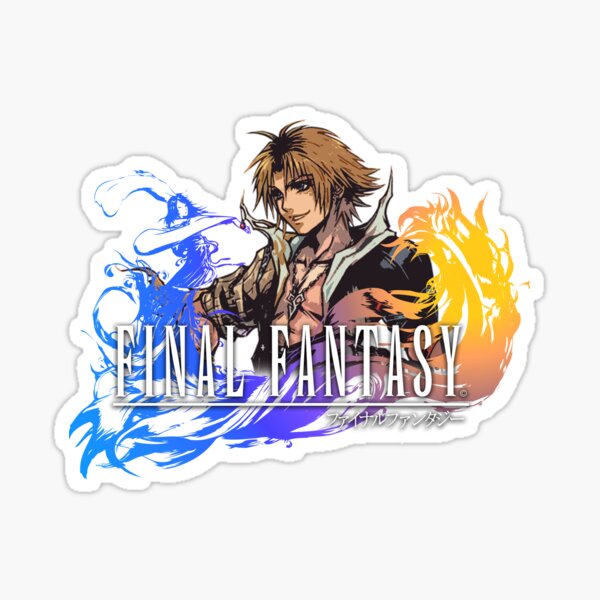 Final Fantasy X Stickers Tidus Yuna Wakka Lulu Rikku -  Sweden