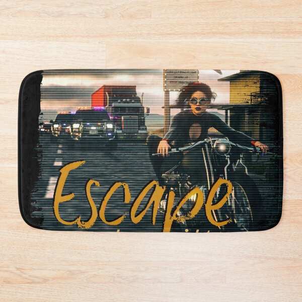 Item preview, Escape or be guilty Bikegirl designed and sold by MFindt.