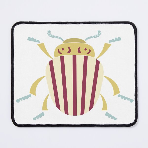 Item preview, Colorado potato beetle with big horns pattern illustration designed and sold by shushunya13.
