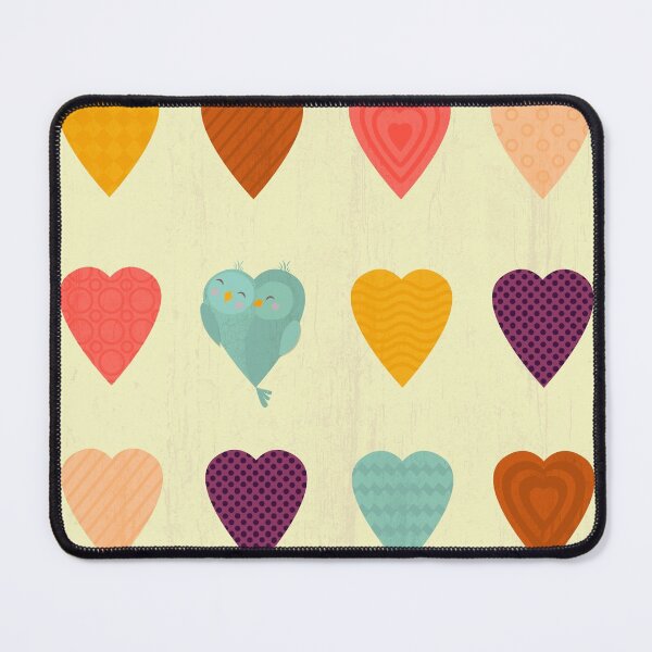 Lovebirds Mouse Pad