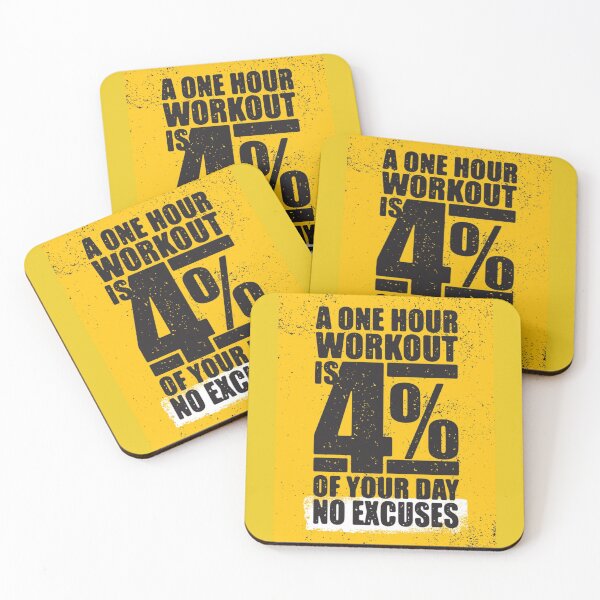 Item preview, 4 Percent Of Your Day. No Excuses designed and sold by Golden-place.