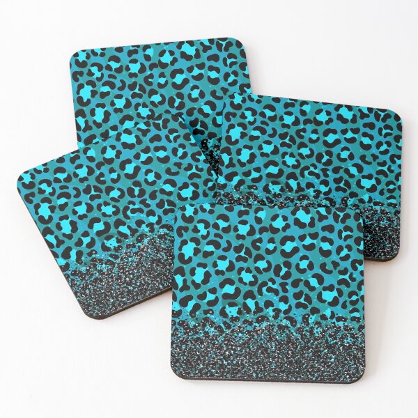 Item preview, Blue tiger pattern mixed with scattered crystals designed and sold by Shawa Shop.