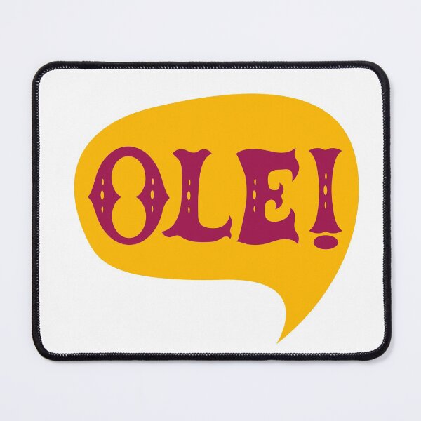 Item preview, Speech bubble with hand drawn ole! word designed and sold by shushunya13.