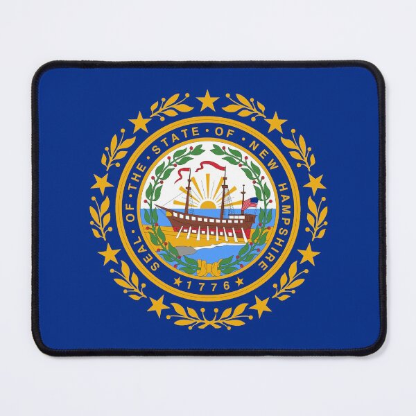 Item preview, New Hampshire State Flag designed and sold by Derek Rebuck.
