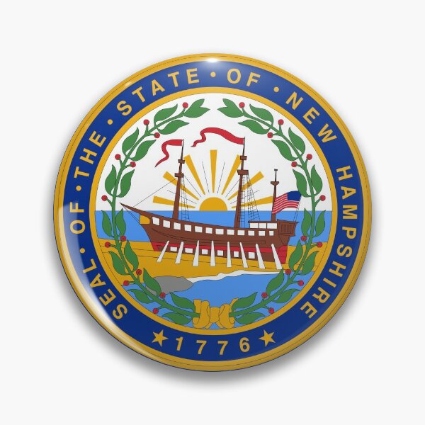 Item preview, New Hampshire State Flag designed and sold by Derek Rebuck.