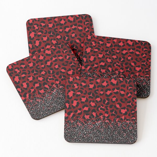 Item preview, Red tiger pattern mixed with scattered crystals designed and sold by Shawa Shop.