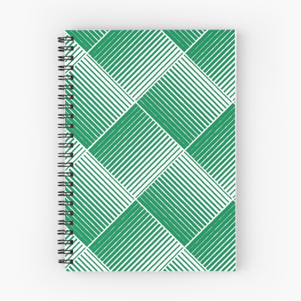 Item preview, Green and White Square Mosaic Stripe Pattern 2022 Trending Color - Hue - Shade - Colour Pantone Green Bee 17-6154 designed and sold by ColorOfTheYears.