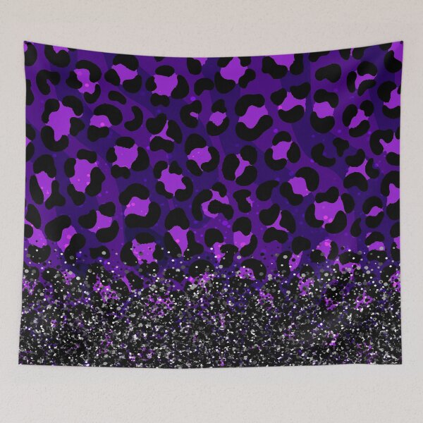 Item preview, Purple tiger pattern mixed with scattered crystals designed and sold by Shawa Shop.