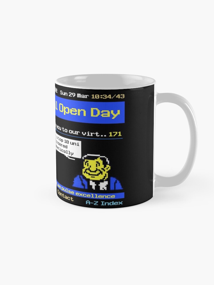 Alternate view of Teletext Virtual Open Day Mug