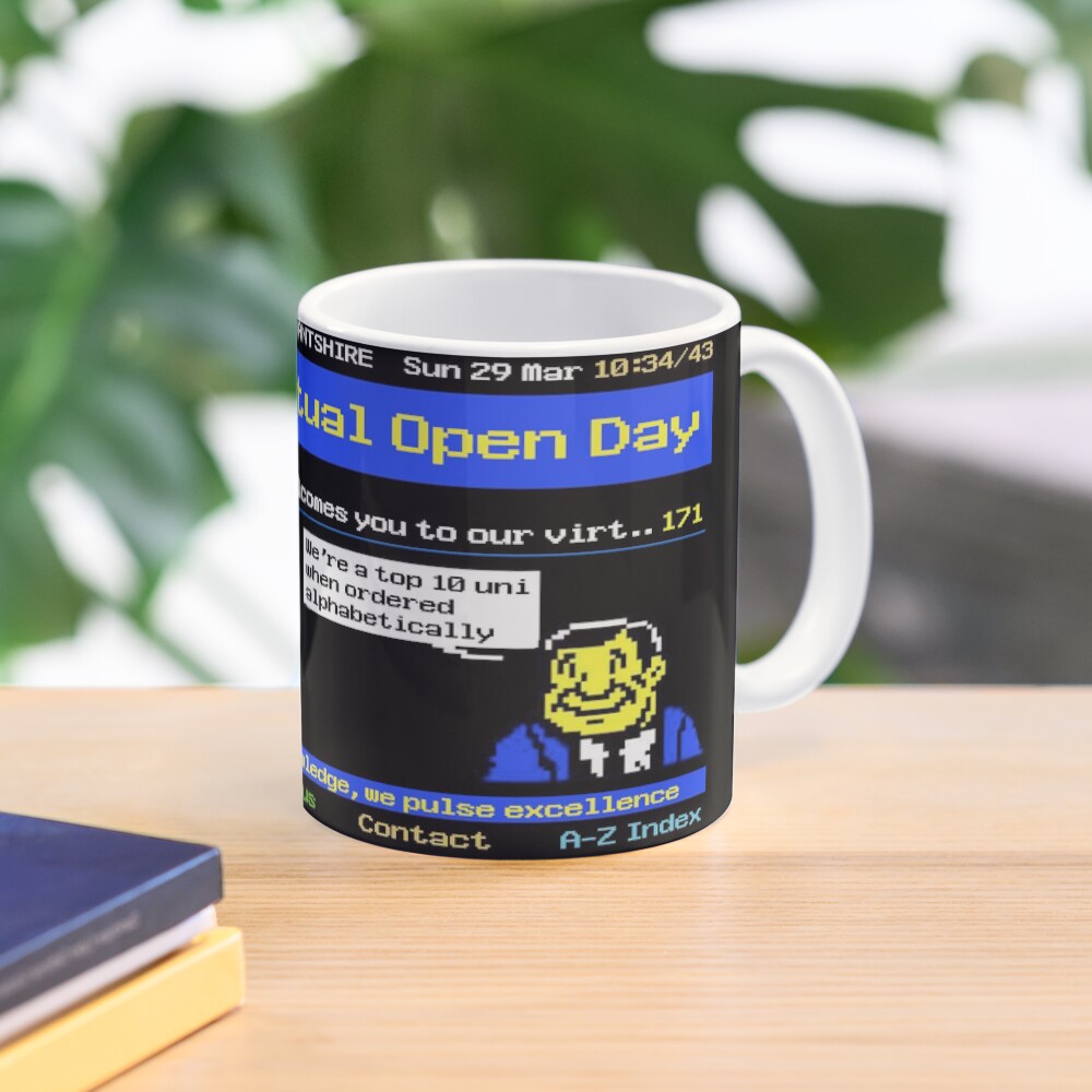 Teletext Virtual Open Day Mug