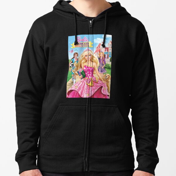 Barbie : Princess Charm School Zipped Hoodie